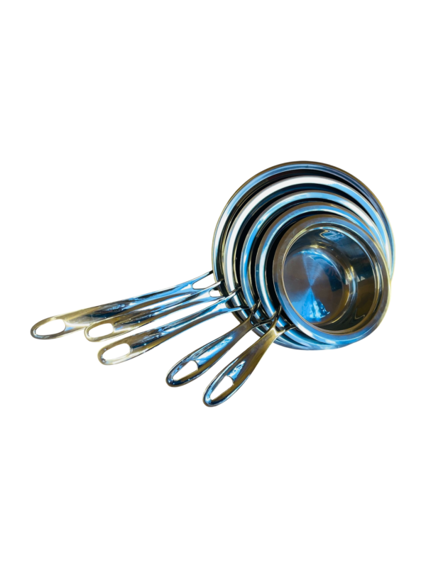set de casseroles en inox 5 pièces Promo Sara